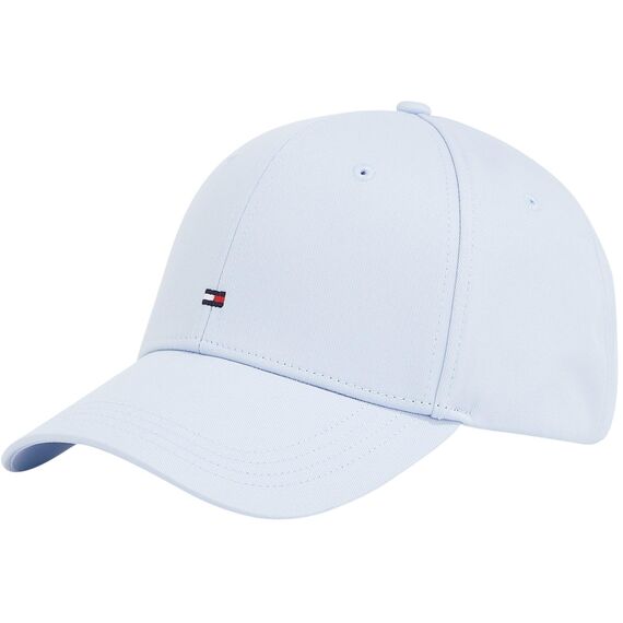 Tommy Hilfiger Herren Cap Flag Cotton 6 Panel mit Logo, Blau (Breezy Blue), Einheitsgröße
