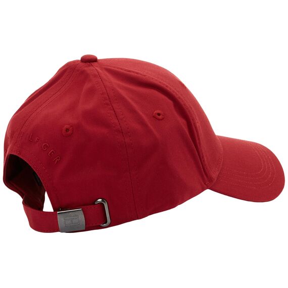 Tommy Hilfiger Herren Th Flag Cotton 6 Panel Cap Am0Am13531 Verschluss, Red (Regatta Red), Einheitsgröße