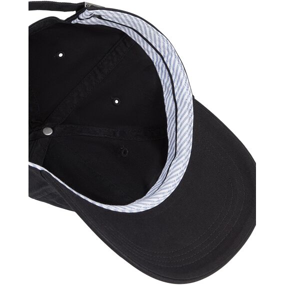Tommy Hilfiger Herren Cap Flag Soft 6 Panel aus Baumwolle, Schwarz (Black), Einheitsgröße