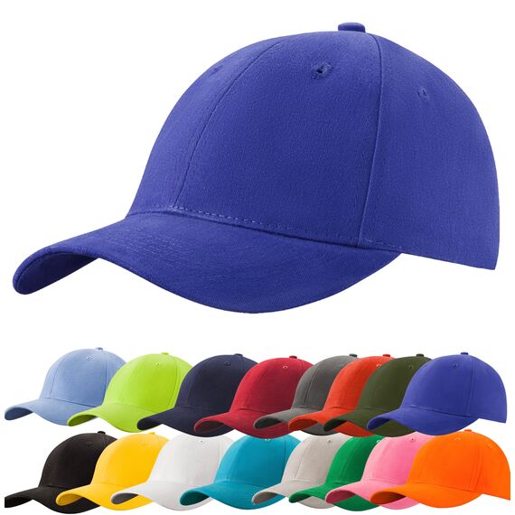 4sold Baseball Cap Baumwolle, Unisex Baseballkappe Herren Damen, Verstellbar Einheitsgröße, Sonnenmütze, Leicht & Atmungsaktiv, Sport Freizeit Outdoor