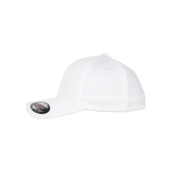 Flexfit Cap Organic Cotton Cap, White, S/M, 6277OC