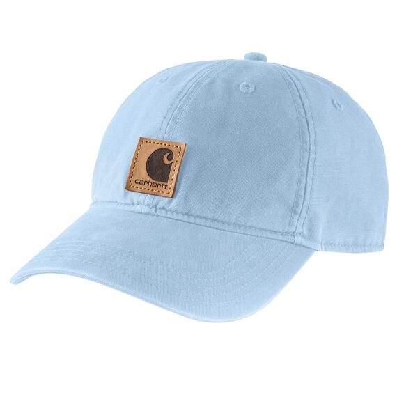 Carhartt Herren Canvas Cap Baseballkappe, Nebelblau, Einheitsgröße