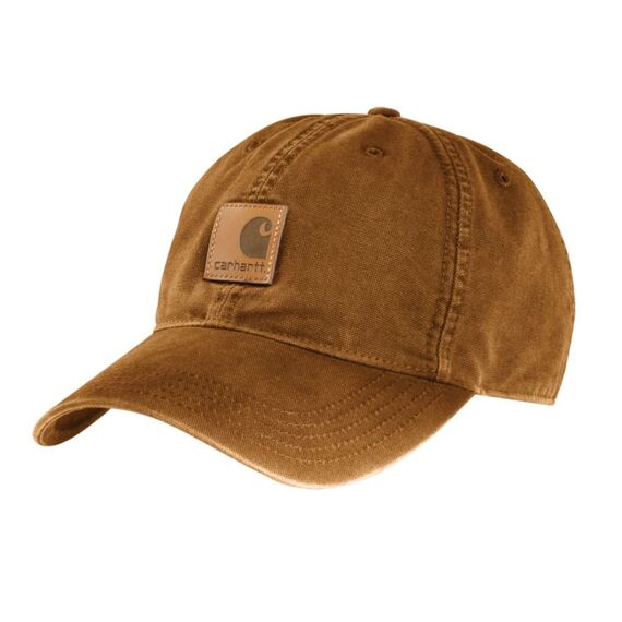 Carhartt Herren Canvas Cap Baseballkappe, Carhartt Braun, Einheitsgröße
