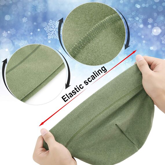 HASAGEI Laufmütze Herren und Damen Sportmütze Fahrrad Mütze Funktionsmütze Fleece Thermo Atmungsaktiv für Laufen Skifahren Radfahren Snowboarden Klettern Motorradfahren Outdoor