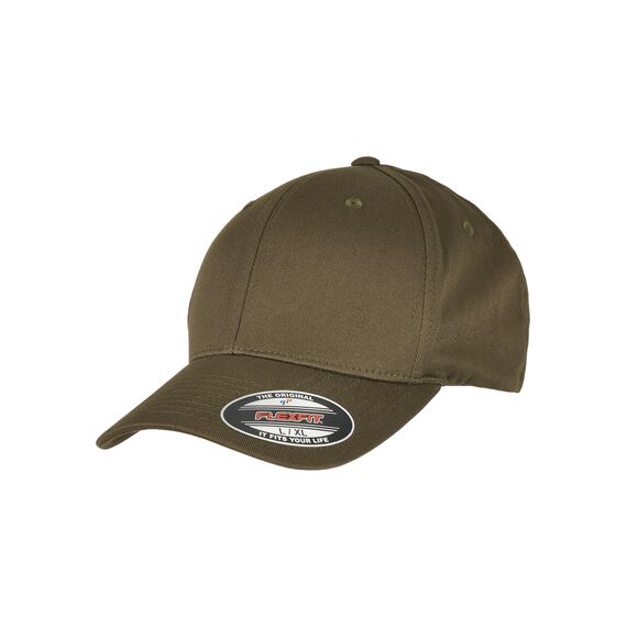 Flexfit Organic Cotton Cap, Burnt Olive, S/M