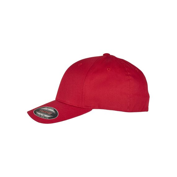 Flexfit Organic Cotton Cap, red, L/XL