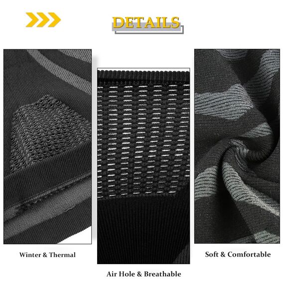 WTACTFUL 2 Stück Schlauchschal Herren Halbe Sturmhaube Motorrad Halstuch Herren Halswärmer Ski Mask Skimaske Halsschlauc Neck Gaiter Motorrad für Winter Laufen Skifahren Snowboarden Schwarz