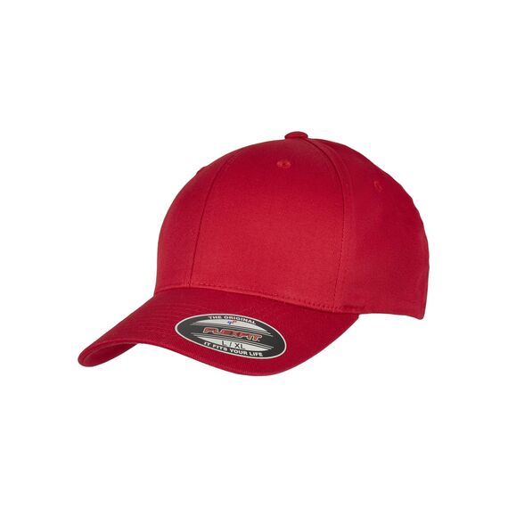 Flexfit Organic Cotton Cap, red, L/XL