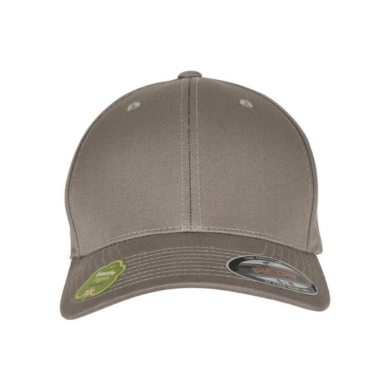 Flexfit Unisex-Adult Organic Cotton Baseball Cap, Pale Grey, L/XL, 6277OC