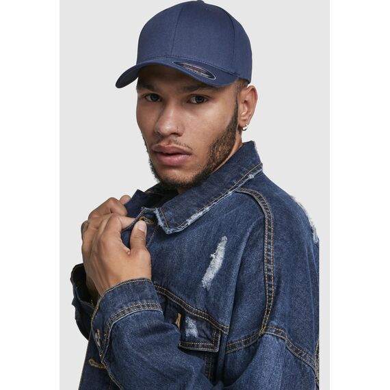 Flexfit Cap Organic Cotton Cap, Navy, L/XL, 6277OC