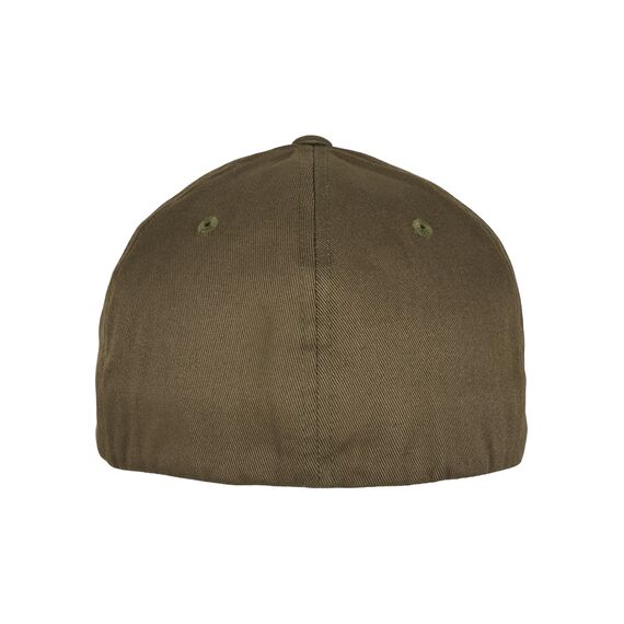 Flexfit Unisex-Adult Organic Cotton Baseball Cap, Burnt Olive, L/XL, 6277OC