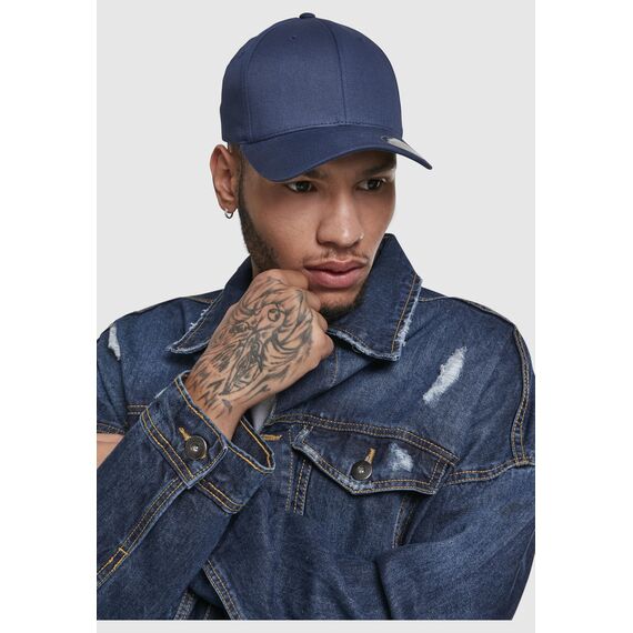 Flexfit Cap Organic Cotton Cap, Navy, L/XL, 6277OC