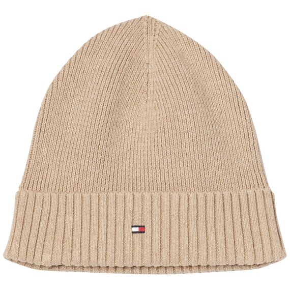 Tommy Hilfiger Herren Baumwollmütze, Beige Heather