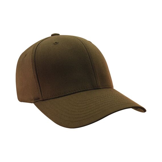 Flexfit Taillierte Kappe aus Baumwoll-Twill, braun, XX-Large / 7 3/8-8
