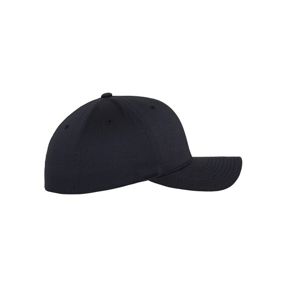 Flexfit Unisex Cap Wooly Combed, Unisex Baseballkappe, Youth, Dark Navy