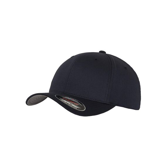 Flexfit Unisex Cap Wooly Combed, Unisex Baseballkappe, Youth, Dark Navy