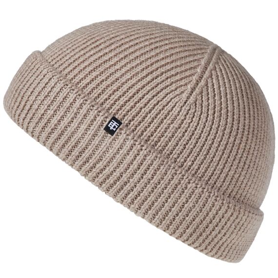 Enter the Complex® Fisherman Beanie, 100% Merino Wolle, Docker, Fischermütze, Seemannsmütze, Damen und Herren, Beige
