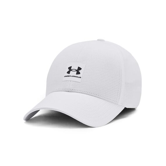 Under Armour - Iso-Chill ArmourVent STR Herrenmütze, Weiß/Castlerock (100), L/XL