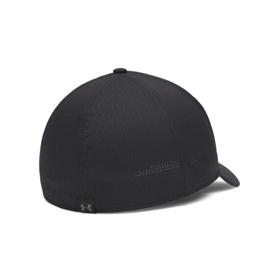 Under Armour Herren Iso-chill ArmourVent Stretch Fit Mütze (DE/NL/SE/PL, Alphanumerisch, L, XL, Standard, Black/Castlerock)