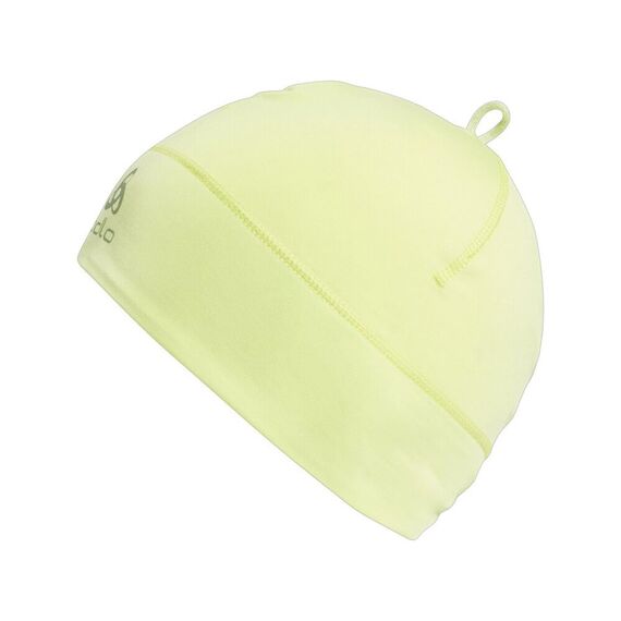 Odlo Mütze für Herren und Damen Polyknit Warm | Shadow Lime | Einheitsgröße | Winter-Sportmütze | Beanie
