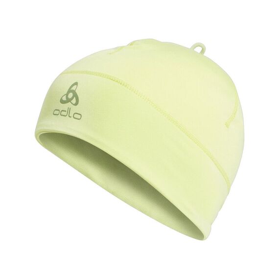 Odlo Mütze für Herren und Damen Polyknit Warm | Shadow Lime | Einheitsgröße | Winter-Sportmütze | Beanie