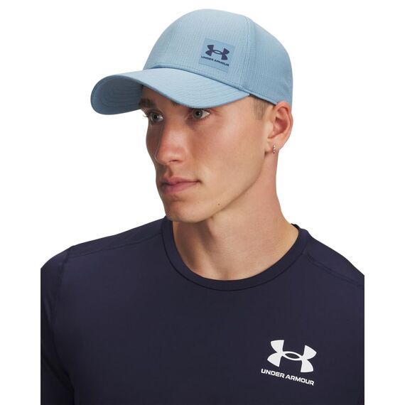 Under Armour Iso-chill ArmourVent Herrenmütze, verstellbar, (418) Blue Smoke/Washed Navy, Einheitsgröße