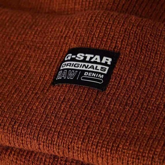 G-Star Herren Effo Long Beanie, Rot (Auburn D16624-C754-1199), PC