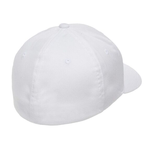 Flexfit Passgenaue Kappe für Herren Athletic Baseball, weiß, Größe L/XL