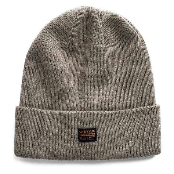 G-Star Damen Effo Long Beanie Hat, Grau (Elephant Skin D16624-C754-G106), Einheitsgröße EU
