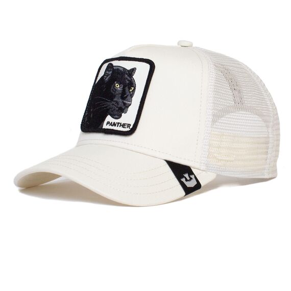 Goorin Bros. Trucker Cap Panther White Weiß, Size:OneSize