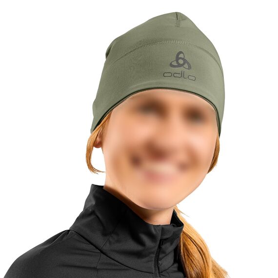 Odlo Polyknit Warm Eco Mütze, Funktionsmütze, Laufmütze, Beanie Shadow