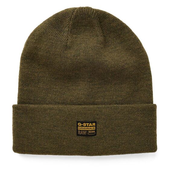 G-Star Herren Effo Long Beanie, Grün (dark olive D16624-C754-C744), PC