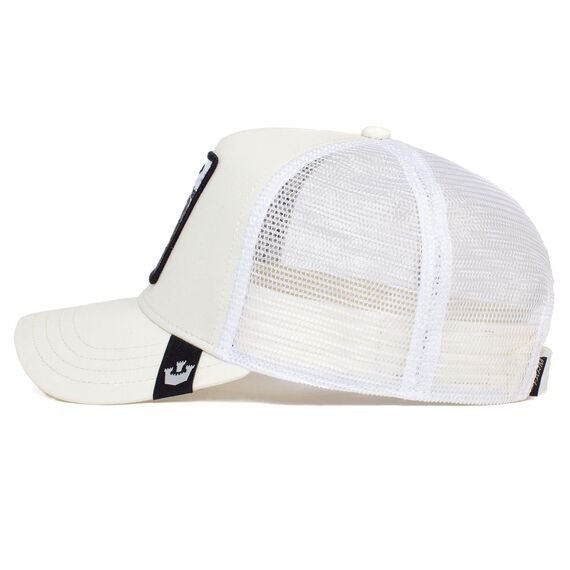 Goorin Bros. Herren The Farm Adjustable Cap Baseballkappe, Trucker-White-Tiger-White-#27781, Einheitsgröße