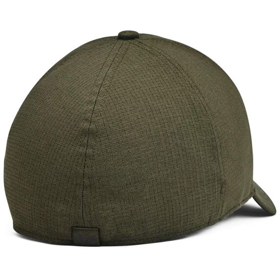Under Armour Men's Iso-Chill ArmourVent Fitted Cap, Marine Od Green (390)/Baroque Green, Medium/Large