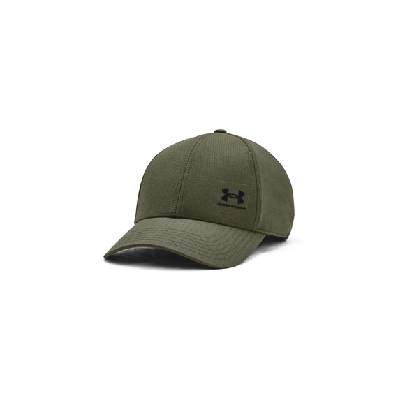 Under Armour Herren Iso-chill ArmourVent Stretch, elastisches Cappy ohne Verschluss, kühlende Schirmmütze aus Stretch, atmungsaktive & schnelltrocknende Baseballkappe,Marine OD Green / / Black,XL/XXL