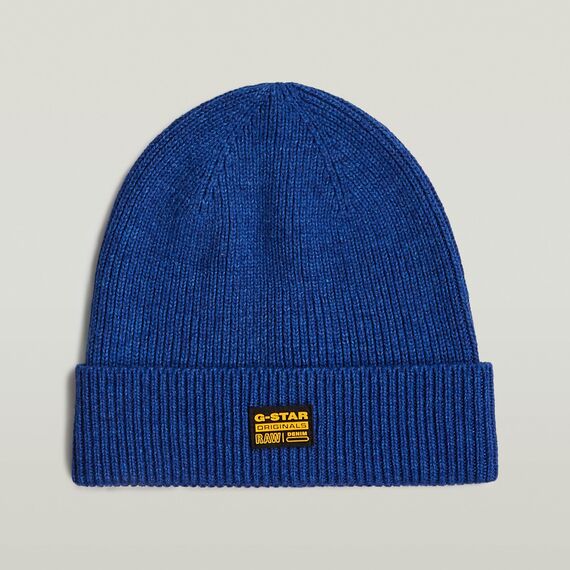 G-Star Herren Geffo Long Beanie, Blau (Racing Blue D25511-D784-888), PC
