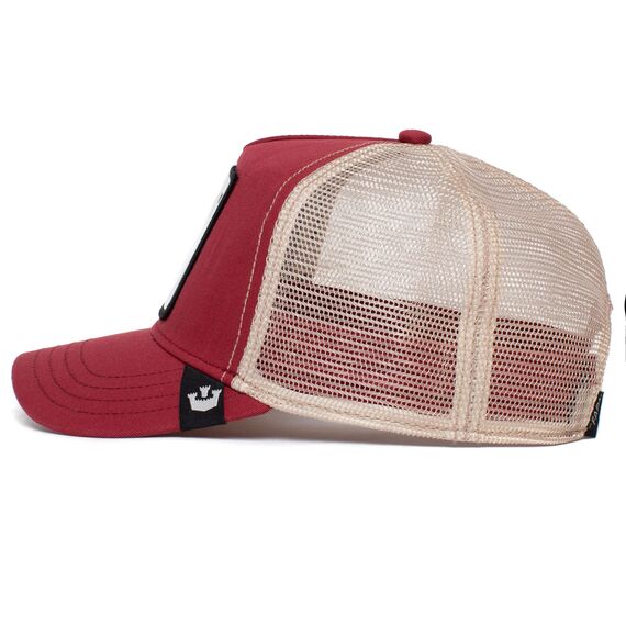 Goorin Bros. Trucker Hat Herren - Mesh Baseball Snapback Cap - The Farm, Red the Baddest Boy, Einheitsgröße