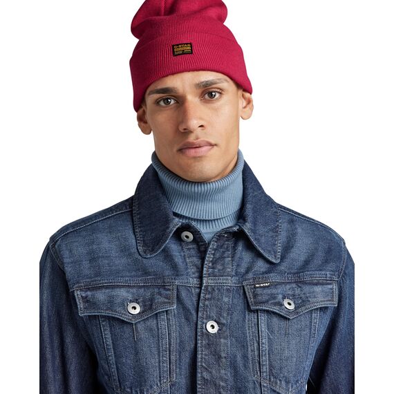 G-Star Herren Effo Long Beanie, Rot (cerise D16624-C754-D305), PC