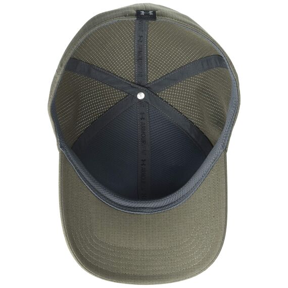 Under Armour Men's Iso-Chill Armourvent Fitted Cap , Victory Green (369)/Baroque Green , X-Large/XX-Large