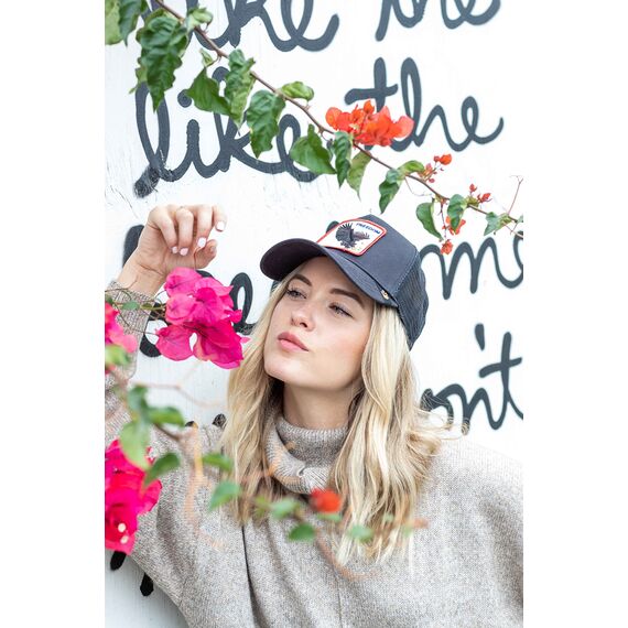 Goorin Bros. Trucker Hat Herren - Mesh Baseball Snapback Cap - The Farm, Navy/Freedom (Eagle), Einheitsgröße