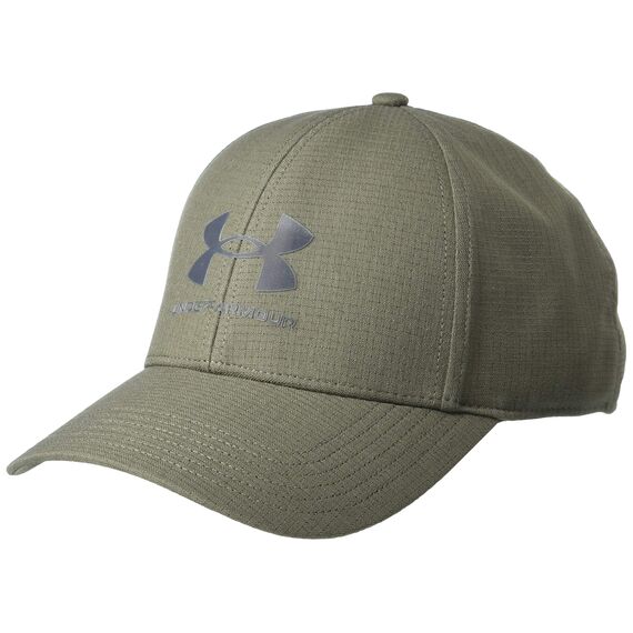 Under Armour Men's Iso-Chill Armourvent Fitted Cap , Victory Green (369)/Baroque Green , X-Large/XX-Large