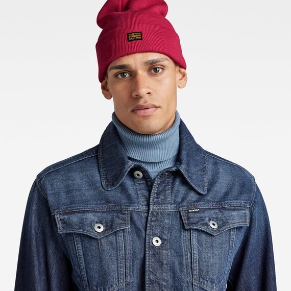G-Star Herren Effo Long Beanie, Rot (cerise D16624-C754-D305), PC