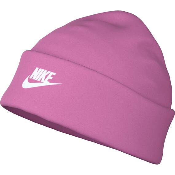 Nike Unisex Beanie U Nk Peak Beanie Tc FUT L, Playful Pink/White, FB6528-675, 1SIZE