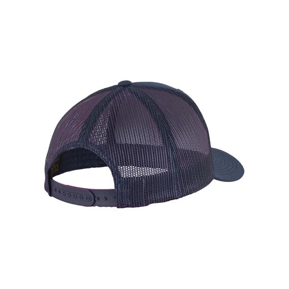 Flexfit Unisex Retro Trucker Cap, Klassische Trucker Cap mit Mesh-Rückseite, one Size, Navy