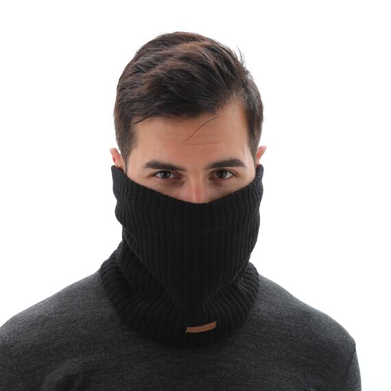 NovForth Winter Halsschlauch Herren Ski, Halswärmer Halstuch Männer Gesichtsschal Damen, Fleece Schal Schlauchtuch für Herren Gamaschenmaske, Winddichte Kreisschlaufenschals