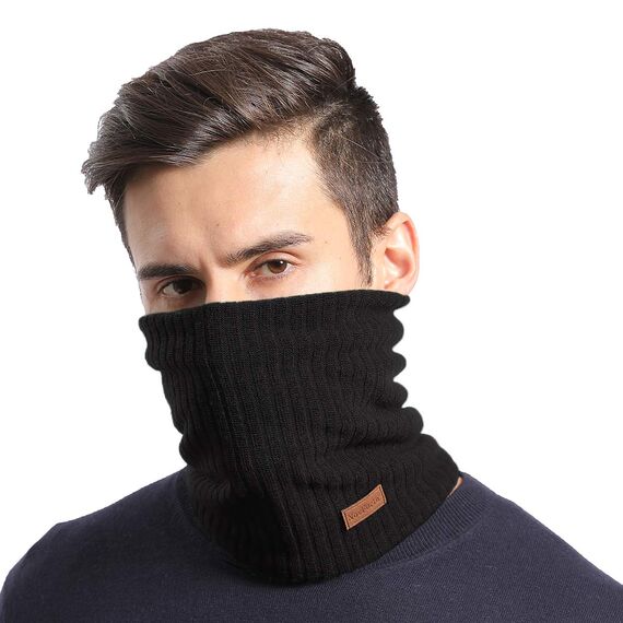 NovForth Winter Halsschlauch Herren Ski, Halswärmer Halstuch Männer Gesichtsschal Damen, Fleece Schal Schlauchtuch für Herren Gamaschenmaske, Winddichte Kreisschlaufenschals