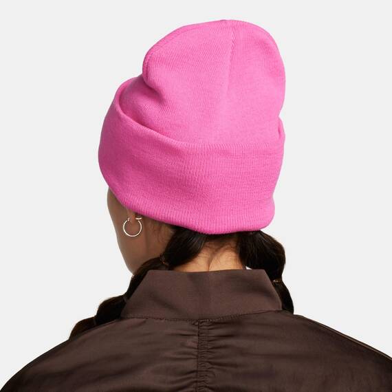 Nike Unisex Beanie U Nk Peak Beanie Tc FUT L, Playful Pink/White, FB6528-675, 1SIZE