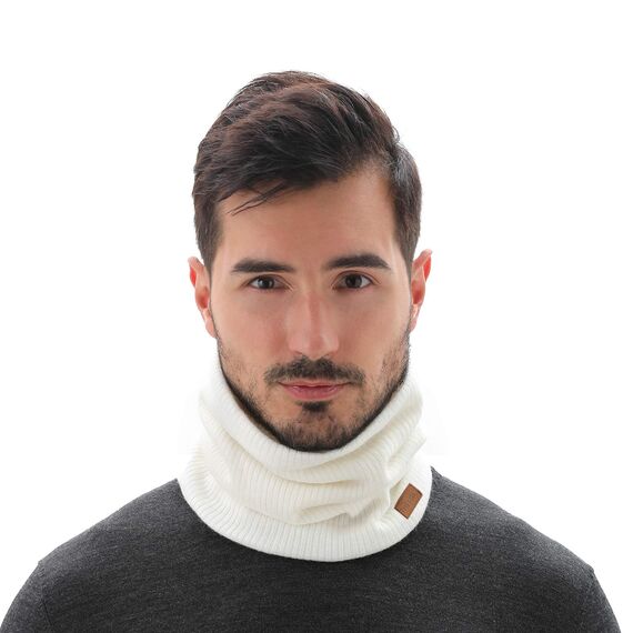 NovForth Winter Halsschlauch Herren Ski, Halswärmer Halstuch Männer Gesichtsschal Damen, Fleece Schal Schlauchtuch für Herren Gamaschenmaske, Winddichte Kreisschlaufenschals