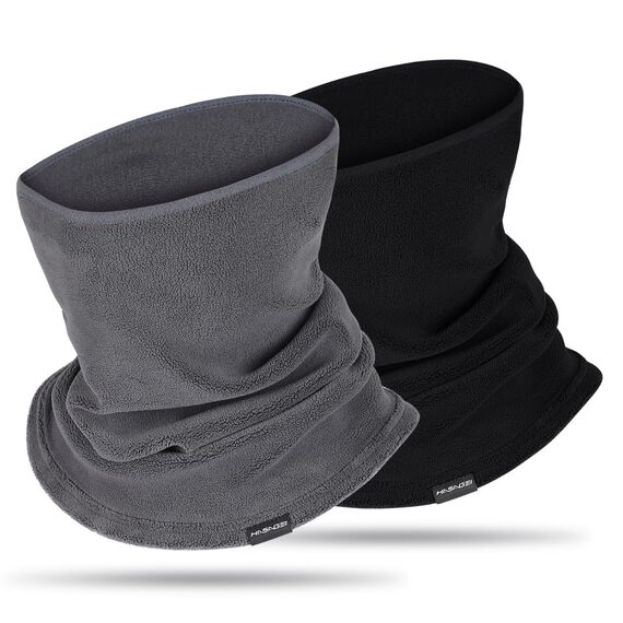 GXCROR Schlauchschal Winddicht Loopschal Multifunktionstuch Neckwarmer Herren Loop Schal Damen Halstuch Warm Halten Sportschal Halswärmer für Skifahren Motorrad Fahrrad Joggen Laufen Outdoor Sport