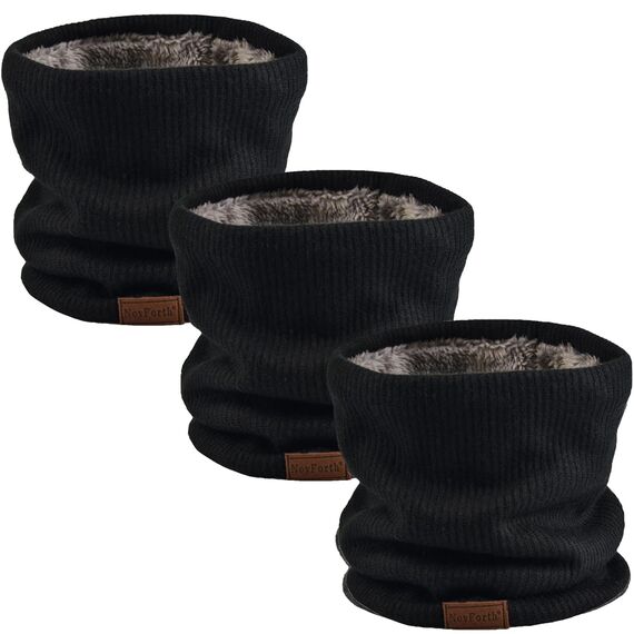 NovForth Winter Halsschlauch Herren Ski, Halswärmer Halstuch Männer Gesichtsschal Damen, Fleece Schal Schlauchtuch für Herren Gamaschenmaske, Winddichte Kreisschlaufenschals